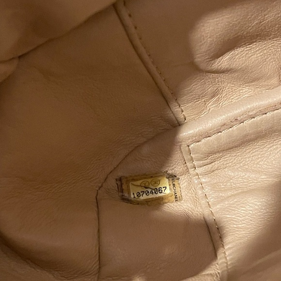 Authentic Chanel Metallic Gold Accordion Flap Bag - Picture 10 of 16